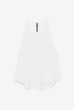 Camiseta Fila Fi-lux Long Tank Top Mujer Blancas | Fila207HB